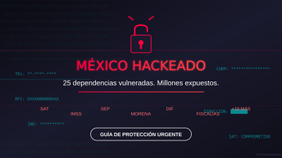 Hackearon al SAT y a 24 dependencias más. Tus datos ya circulan. ¿Ahora qué? - Hermano Benjamín